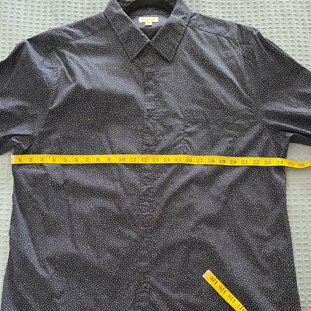Haggar long sleeve tuckless shirt